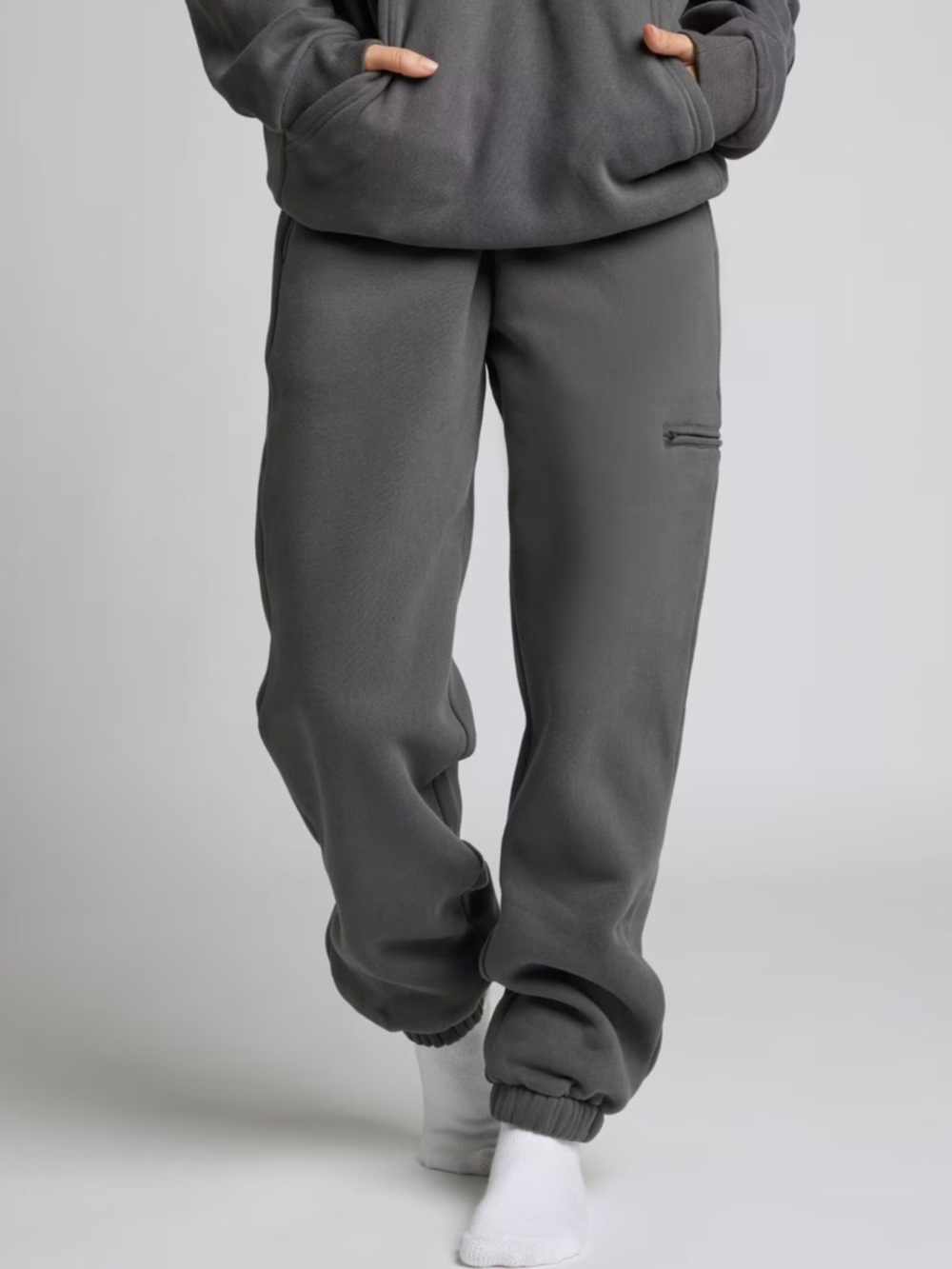 Comfrt Unisex Airplane Mode Travel Sweatpants - Steel Grey